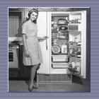 Coldspot refrigerator, 1968 Product promotional photograph.  1968_P